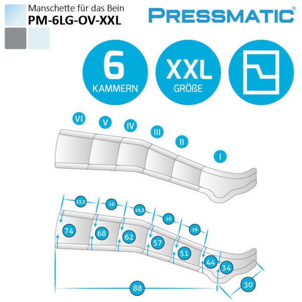 PRESSMATIC PM-6000A Z MANKIETAMI NA NOGI W ROZMIARZE XXL 3 4251909181543 02de